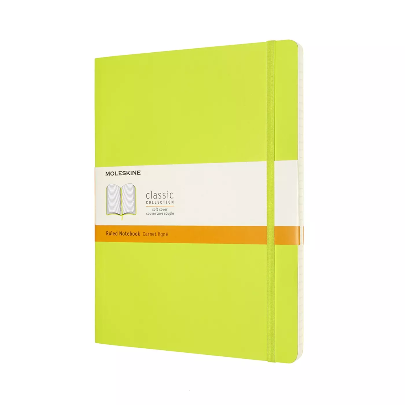 Een Moleskine Ruled Soft Cover Notebook XL Lemon Green koop je bij Moleskine.nl