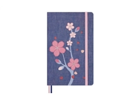 Een Verschijnt 3e week maart - Moleskine Limited Edition Sakura Plain Hardcover Large Notebook + Gift Box koop je bij Moleskine.nl