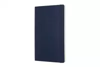 Een Moleskine Squared Soft Cover Notebook Large Sapphire Blue koop je bij Moleskine.nl