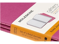 Een Moleskine Cahier Journals Ruled Pocket Kinetic Pink (set of 3) koop je bij Moleskine.nl