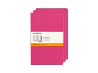 Een Moleskine Cahier Journals Ruled Pocket Kinetic Pink (set of 3) koop je bij Moleskine.nl