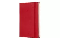 Een Moleskine Ruled Hard Cover Notebook Pocket Red koop je bij Moleskine.nl