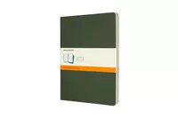 Een Moleskine Cahier Ruled Notebook XL Myrtle Green koop je bij Moleskine.nl