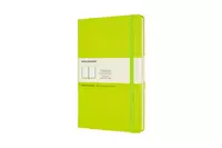 Een Moleskine Plain Hard Cover Notebook Large Lemon Green koop je bij Moleskine.nl