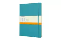 Een Moleskine Ruled Hard Cover Notebook XL Reef Blue koop je bij Moleskine.nl