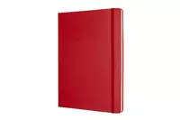 Een Moleskine Ruled Hard Cover Notebook XL Scarlet Red koop je bij Moleskine.nl