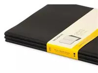 Een Moleskine Cahier Journals XXL Squared Black koop je bij Moleskine.nl