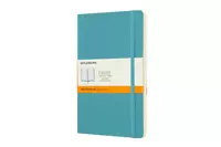 Een Moleskine Ruled Soft Cover Notebook Large Reef Blue koop je bij Moleskine.nl