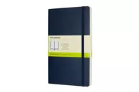 Een Moleskine Plain Soft Cover Notebook Large Sapphire Blue koop je bij Moleskine.nl