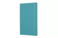 Een Moleskine Plain Soft Cover Notebook Large Reef Blue koop je bij Moleskine.nl