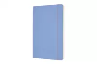 Een Moleskine Plain Soft Cover Notebook Large Hydrangea Blue koop je bij Moleskine.nl