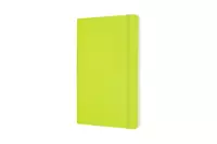 Een Moleskine Plain Soft Cover Notebook Large Lemon Green koop je bij Moleskine.nl