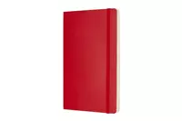 Een Moleskine Plain Soft Cover Notebook Large Scarlet Red koop je bij Moleskine.nl