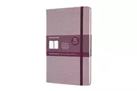 Een Moleskine Blend Collection Notebook Dotted Hardcover Large Harringbone Purple koop je bij Moleskine.nl