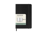 Een Moleskine 18M Agenda 2025-2026 Weekly Softcover Pocket, Black koop je bij Moleskine.nl