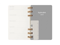 Een Moleskine 2025-2026 Academic Spiral Planner Weekly/Monthly Black - Large, Softcover koop je bij Moleskine.nl