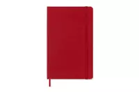 Een Moleskine 2024/2025 18M Weekly Hardcover Large Scarlet Red koop je bij Moleskine.nl