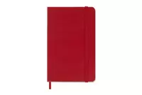 Een Moleskine 2024/2025 18M Weekly Hardcover Pocket Scarlet Red koop je bij Moleskine.nl