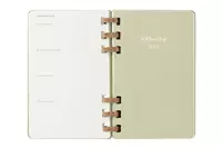 Een Moleskine 2025 12M Weekly/Monthly Life Spiral Planner Hardcover Large Crush Kiwi koop je bij Moleskine.nl