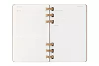 Een Moleskine 2025 12M Weekly/Monthly Life Spiral Planner Hardcover Large Crush Almond koop je bij Moleskine.nl