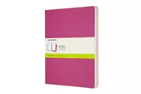 Een Moleskine Cahier Journals Plain XL Kinetic Pink (set of 3) koop je bij Moleskine.nl