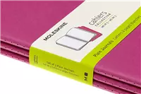 Een Moleskine Cahier Journals Plain XL Kinetic Pink (set of 3) koop je bij Moleskine.nl