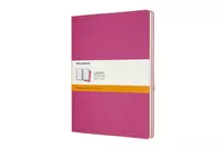 Een Moleskine Cahier Journals Ruled XL Kinetic Pink (set of 3) koop je bij Moleskine.nl