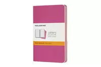 Een Moleskine Cahiers Journals Ruled Pocket Kinetic Pink (set of 3) koop je bij Moleskine.nl