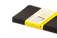 Een Moleskine Cahiers Journals Squared Pocket Black (set of 3) koop je bij Moleskine.nl