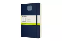 Een Moleskine Plain Soft Cover Notebook Expanded Sapphire Blue koop je bij Moleskine.nl