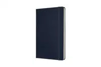 Een Moleskine Double Layout Ruled/Plain Hardcover Notebook Large Sapphire Blue koop je bij Moleskine.nl