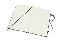 Een Moleskine Double Layout Ruled/Plain Hardcover Notebook Large Sapphire Blue koop je bij Moleskine.nl