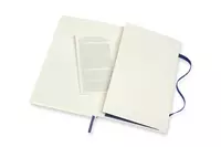 Een Moleskine Double Layout Ruled/Plain Softcover Notebook Large Sapphire Blue koop je bij Moleskine.nl