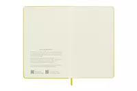 Een Moleskine Silk Ruled Hardcover Notebook Large Hay Yellow koop je bij Moleskine.nl