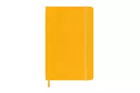 Een Moleskine Silk Ruled Hardcover Notebook Large Orange Yellow koop je bij Moleskine.nl