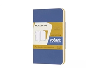 Een Moleskine Volant Journals Set of 2 Plain XS Forget-Me-Not Blue / Amber Yellow koop je bij Moleskine.nl