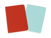 Een Moleskine Volant Journals Set of 2 Ruled XS Coral Orange/Aqua Blue koop je bij Moleskine.nl