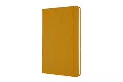 Een Moleskine Classic Leather Collection Notebook Ruled Hardcover Large Amber Yellow koop je bij Moleskine.nl