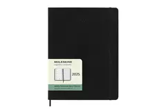 Een Moleskine 2025 12M Weekly Softcover XL Black koop je bij Moleskine.nl