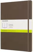 Een Moleskine Plain Soft Cover Notebook Large Earth Brown koop je bij Moleskine.nl