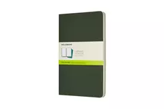 Een Moleskine Cahier Plain Notebook Large Myrtle Green koop je bij Moleskine.nl