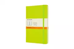 Een Moleskine Ruled Hard Cover Notebook Large Lemon Green koop je bij Moleskine.nl