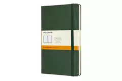 Een Moleskine Ruled Hard Cover Notebook Large Myrtle Green koop je bij Moleskine.nl
