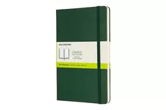 Een Moleskine Plain Hardcover Notebook Large Myrtle Green koop je bij Moleskine.nl