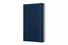 Een Moleskine Dotted Hard Cover Notebook Large Sapphire Blue koop je bij Moleskine.nl