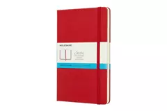 Een Moleskine Dotted Hard Cover Notebook Large Scarlet Red koop je bij Moleskine.nl
