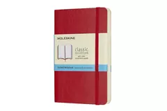 Een Moleskine Dotted Soft Cover Notebook Pocket Scarlet Red koop je bij Moleskine.nl