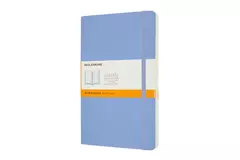 Een Moleskine Ruled Soft Cover Notebook Large Hydrangea Blue koop je bij Moleskine.nl