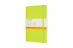 Een Moleskine Ruled Soft Cover Notebook Large Lemon Green koop je bij Moleskine.nl