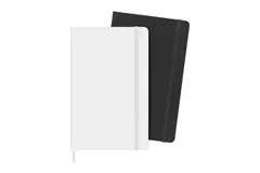 Een Moleskine Ruled/Plain Hardcover Notebook Large Black/White (set of 2) koop je bij Moleskine.nl